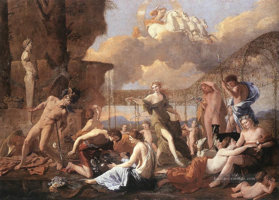 Das Reich der Flora klassische Maler Nicolas Poussin Ölgemälde
